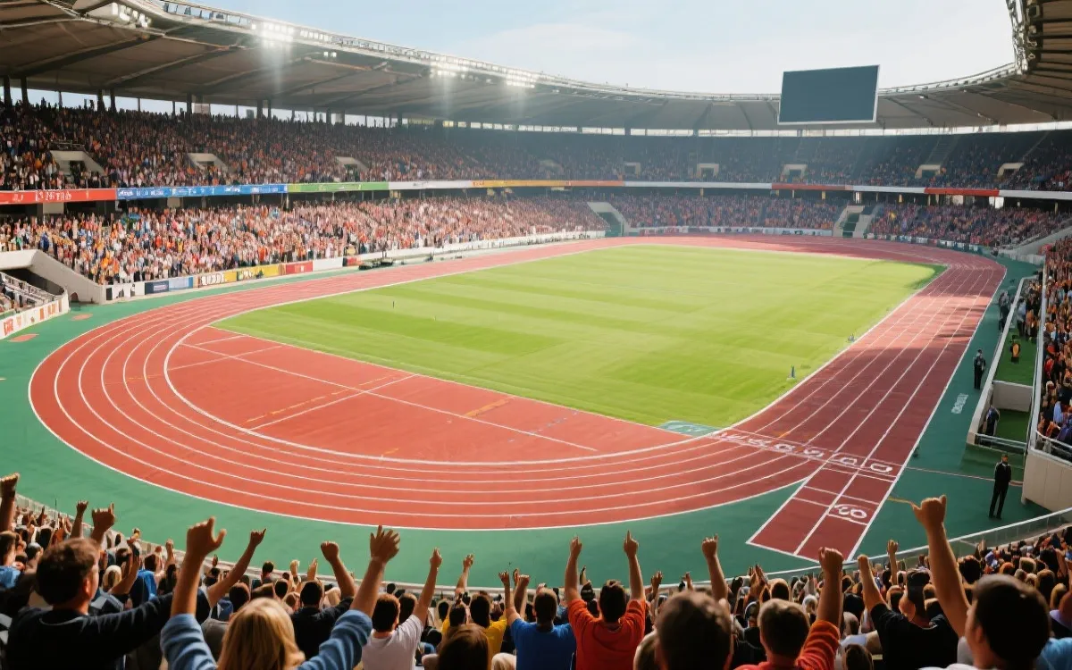 体育场景示意图